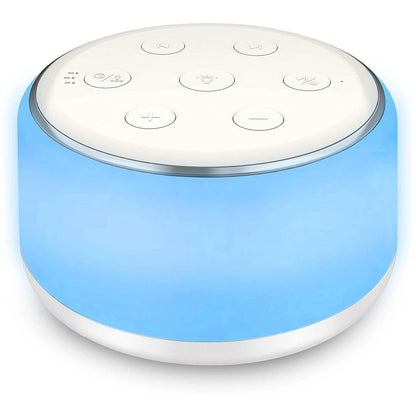 GetSerenitySleep™ White Noise Machine with Night Light & Timer